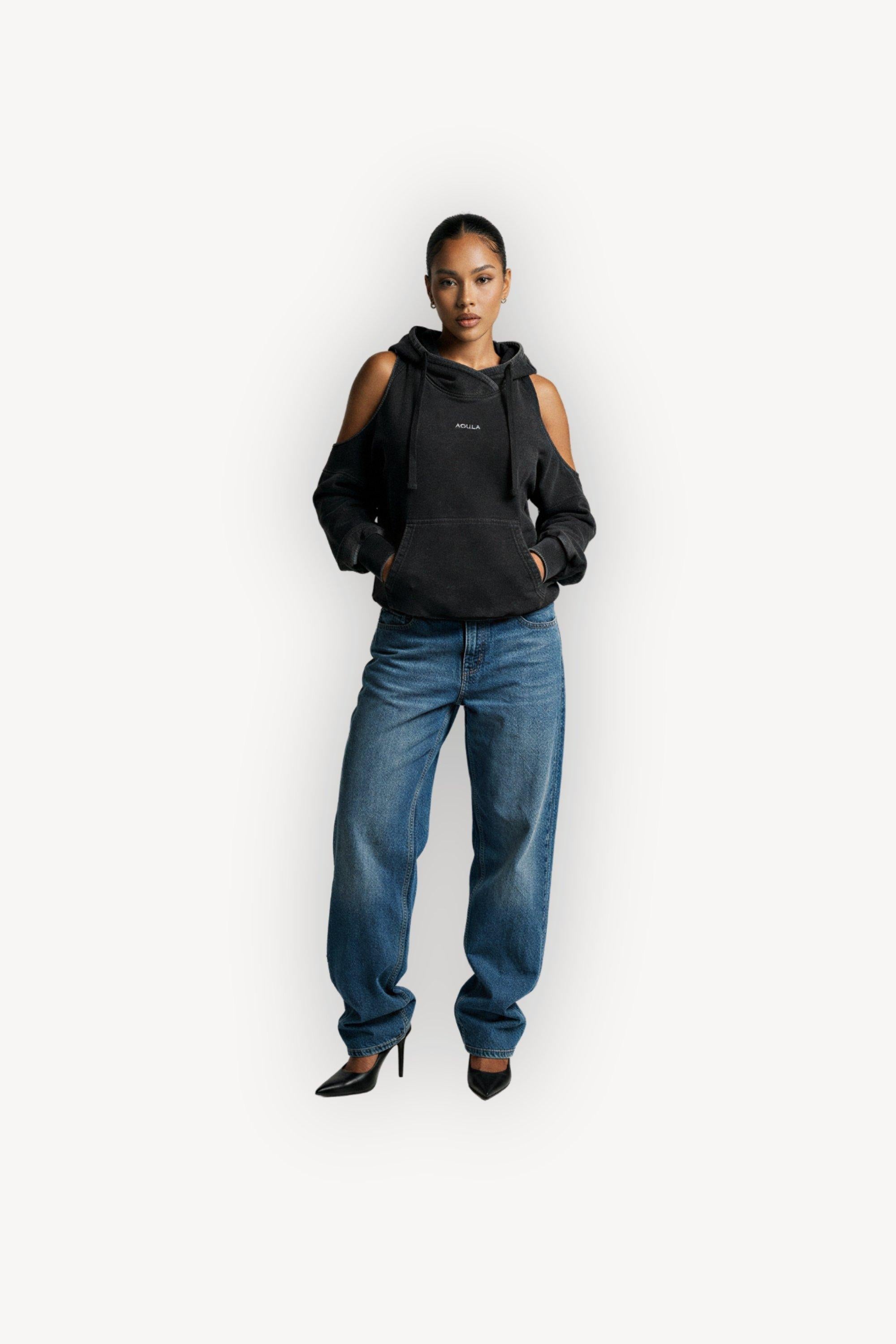 The Open-Back Hoodie