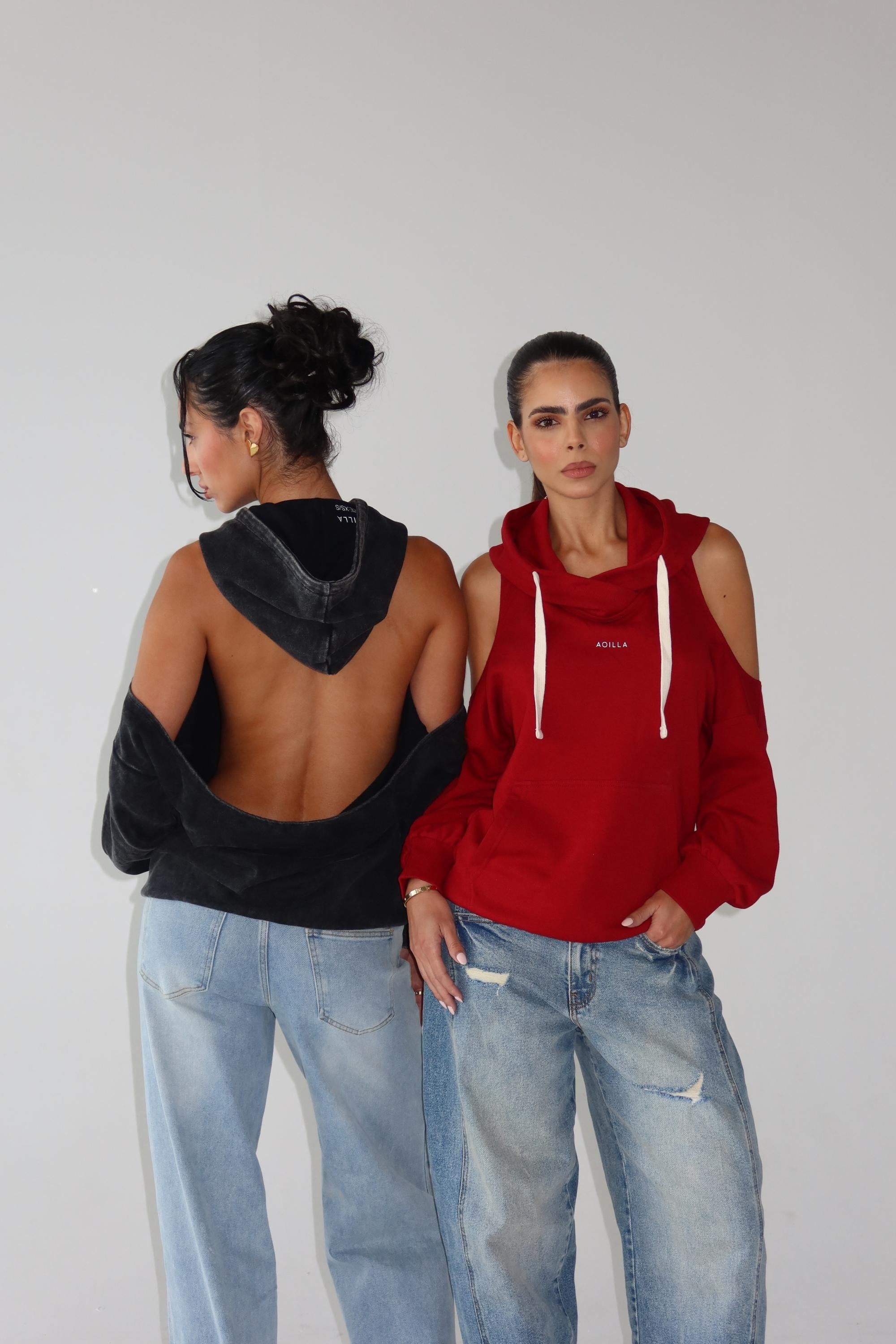 The Open-Back Hoodie