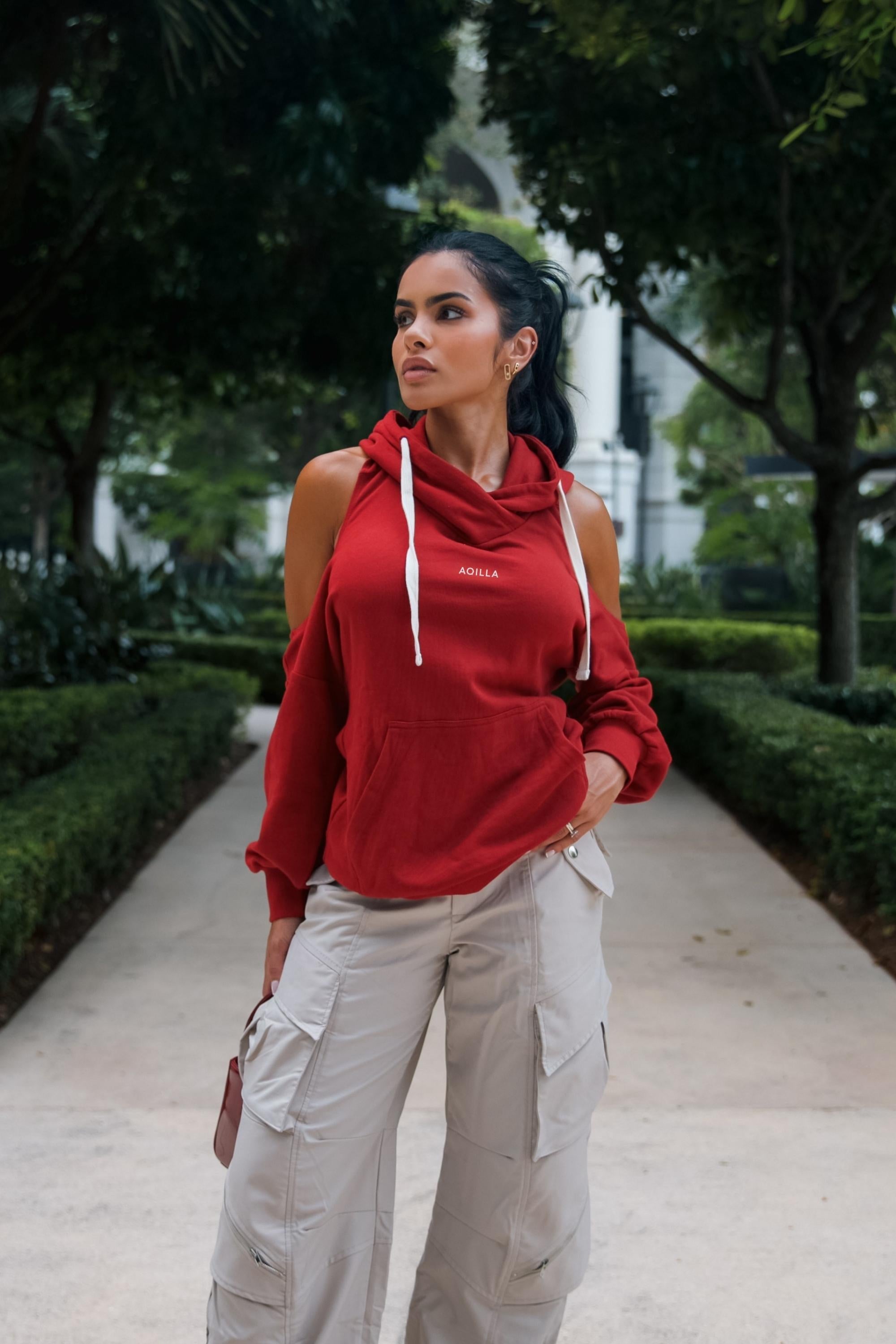 The Open-Back Hoodie